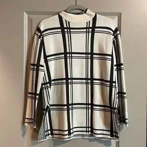 TopShop Mock Neck Long Sweater